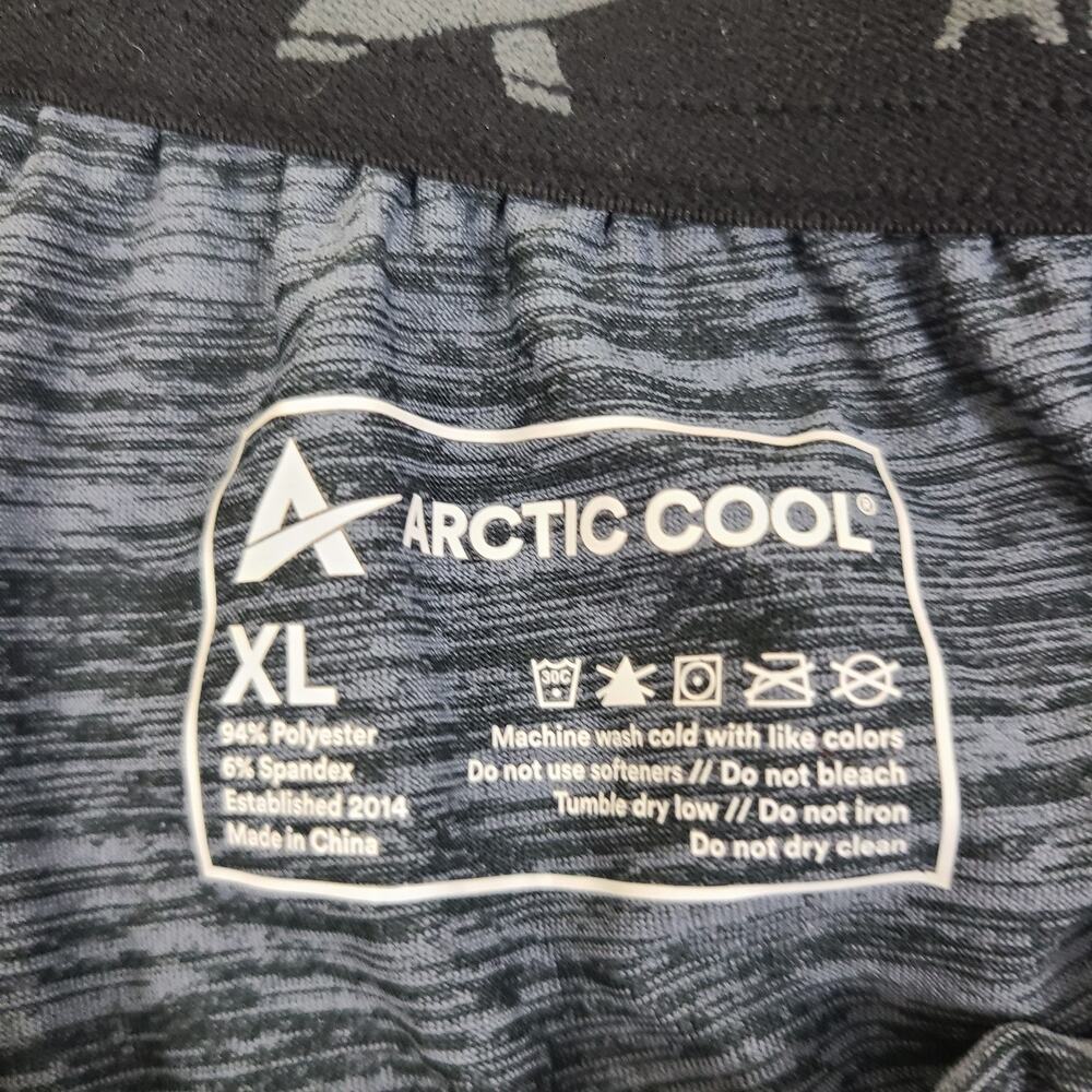 Arctic Cool Men’s XL Black Shorts With Pockets Athletic Baskeball Shorts - Picture 3 of 9